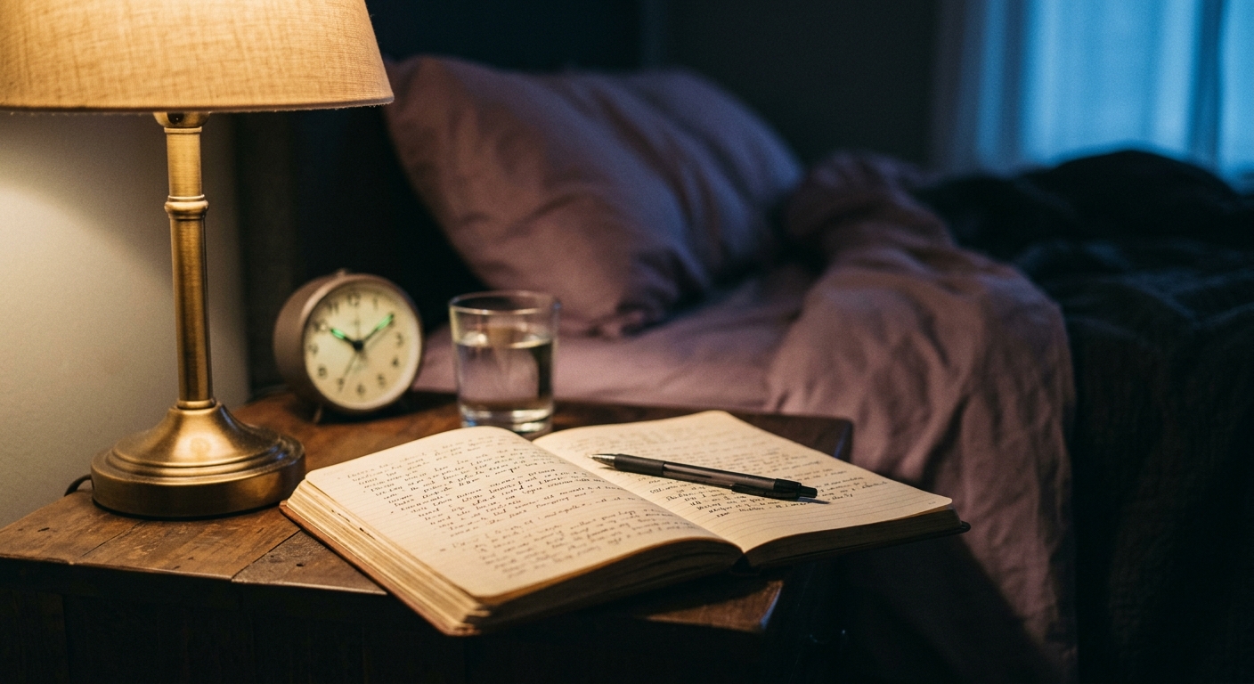 Journaling Prompts to Calm Anxiety Before Sleep: 22 Questions for a Quieter Mind at Night